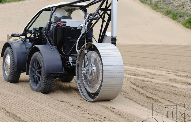 普利司通为探月车开发金属轮胎