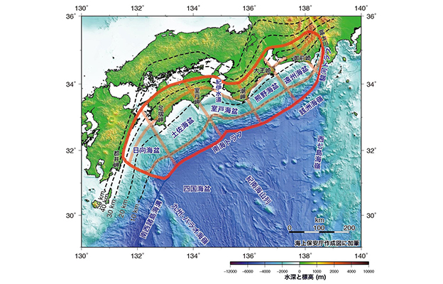 日本地震调查委：同时公布南海海槽大地震两种发生概率，称“随时可能发生”