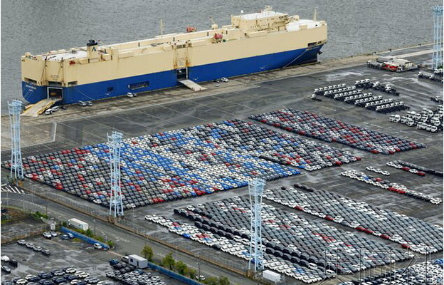 详讯：日本2月贸易顺差573亿日元 对美出口连减3个月