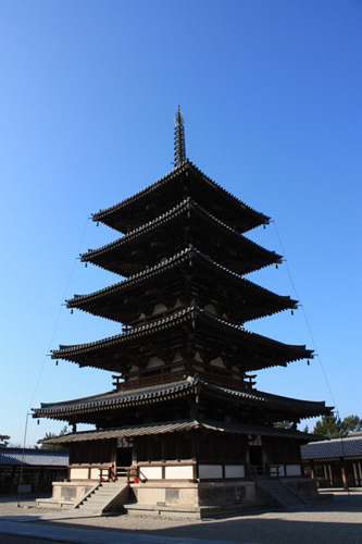 日本建筑风格变迁史 法隆寺五重塔 上 客观日本