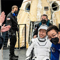 “和队友们一起挑战太空的日子”——老宇航员若田从ISS顺利返回地球