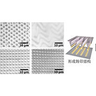 NIMS开发出划时代的周期微细结构转印技术，只需粘贴在玻璃上再撕下即可转印