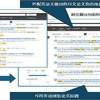 NII为CiNii Research增加自动翻译功能，推出以日文论文为主体的学术信息检索服务试用版