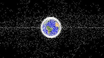 大阪公立大学通过模拟实验确认电子束行进距离，旨在高效清除太空垃圾