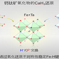 京都大学等通过氧化还原的不对称性实现铁系氧氢化物，在晶体内实现稳定的铁-氢键