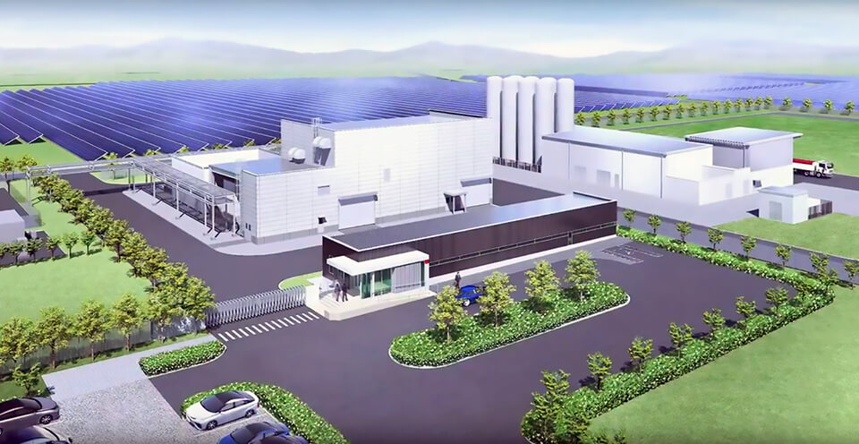 福岛氢能源研究站示意图