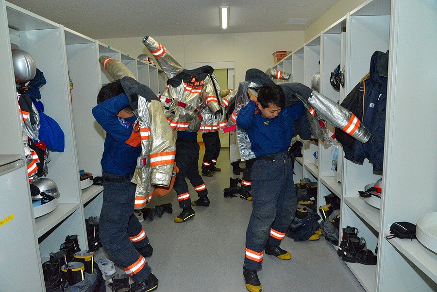 日本的消防（二） 消防署的一天：各种训练