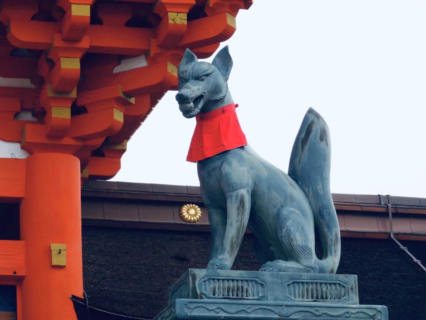 灵兽密码，日本稻荷神社里的狐信使